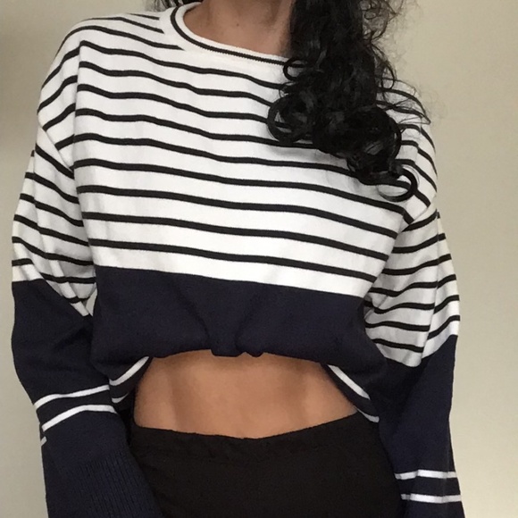 Striped Knit Sweater - Picture 2 of 6